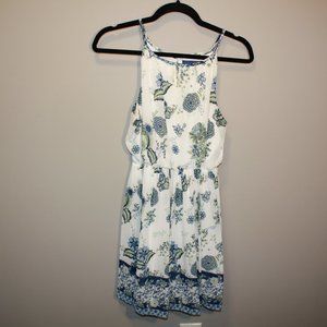 Blue and White Dress - Francesca's - M